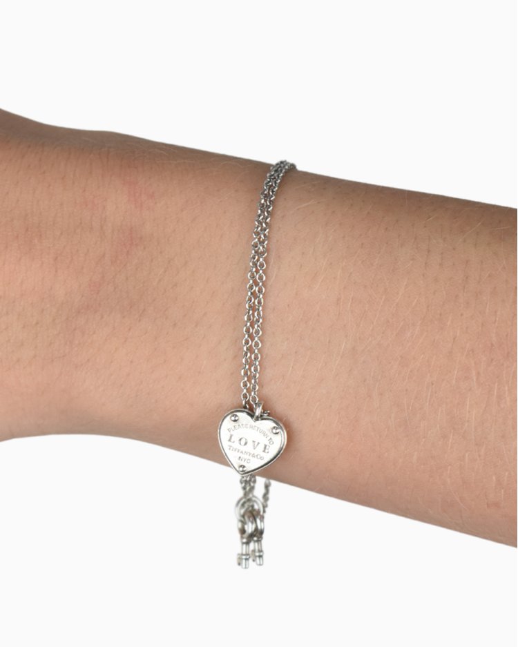 Pulseira Tiffany & Co. Original Love feminina